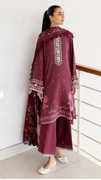 Zevora Cotton Sattan Premium Suit