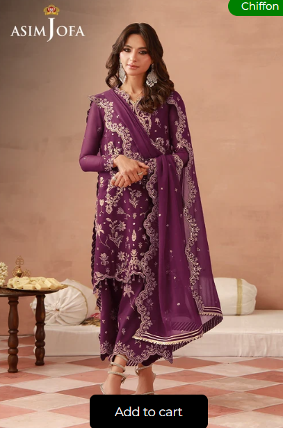 Zevora Chiffon Printed 6 Suits Box